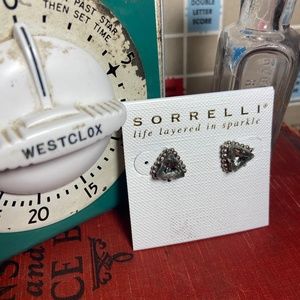 Sorrelli Earrings - Smokey Grey